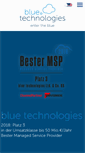 Mobile Screenshot of blue-technologies.de